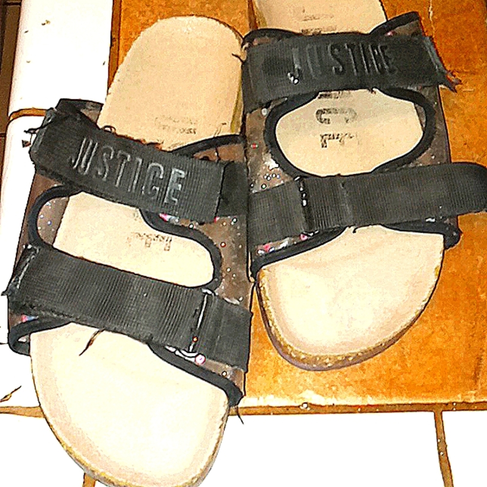 Justice sandals